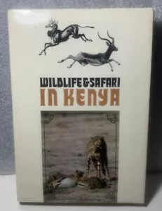 Wildlife and Safari in Kenya Devised By John Pearson Hardcover 1970 - Picture 1 of 10
