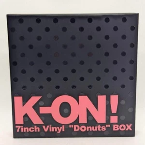 K-ON 7inch Vinyl Donuts Box Analog Record Set Limited Edition Japan Used - Picture 1 of 3