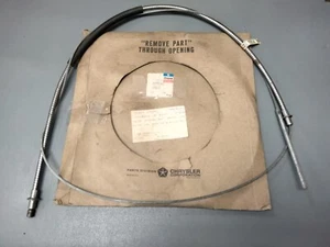 Cable de control de freno de estacionamiento Mopar NOS 71 capas. Furia y Chrys. S/W. Dodge Pol.Monaco 71 - Imagen 1 de 3