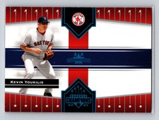 2005 Donruss Champions Impressions Blue #399 Kevin Youkilis  #'d/100