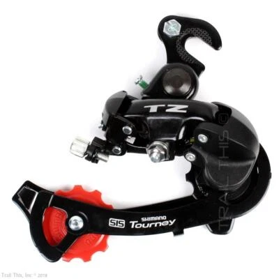 Shimano RD-TZ50 Tourney - Hanger Mount - Rear Derailleur Long Cage MTB/Road Bike - Image 1 of 3