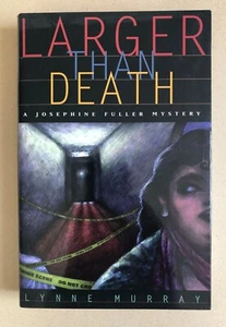 Larger Than Death by Lynne Murray Signed by Author - Picture 1 of 4