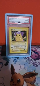 PSA 8 - 1999 POKEMON GAME #58 PIKACHU BASE SET 1999-2000 - Picture 1 of 2