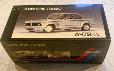 Caja original 1/18 raro BMW 2002 Turbo 1:18 Autoart Millenium producción vintage Foto 1 de 4