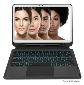 Keyboard/Trackpad/Case for Google Pixel 11" - 2023 - Backlit - Black - Picture 1 of 4
