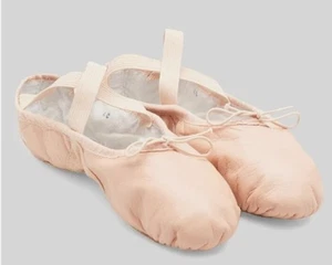 BLOCH S025L CANVAS MÄDCHEN GRÖSSE 3,5 C BALLETT TANZSCHUHE - Bild 1 von 5