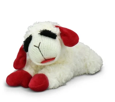 Lamb Chop Plush Dog Toy 12in Squeaker Interactive Soft Cuddly Fetch Toy New - Image 1 of 4