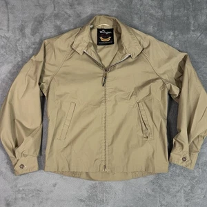 Giacca vintage Mr. Wrangler Harrington Talon zip cachi L 42-44 made in USA - Foto 1 di 9