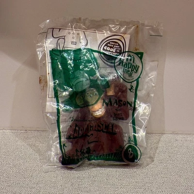 2008 MADAGASCAR 2 MCDONALDS HAPPY MEAL TOY - MASON THE MONKEY #8 - Image 1 of 3