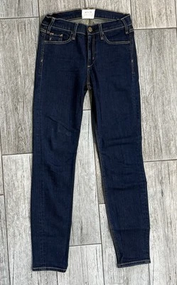 MCGUIRE джинсовой ткани женщин высоты эластичной узкие джинсы синий джинсовой ткани 26 - Изображение 1 из 4