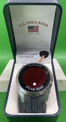 U.S. POLO ASSN. Watch Men’s Digital Wristwatch LED Touch Screen - Image 1 of 4