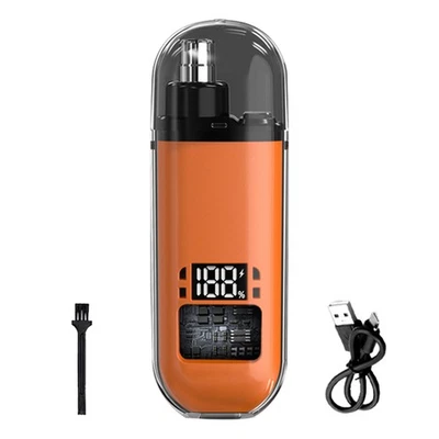 Nose Trimmer Electric Nose Hair Trimmer Clippers Digital Display Cordless - Image 1 of 4