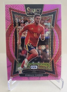 2024-25 PANINI SELECT FIFA FERRAN TORRES ROSA MOJO PRIZM #91 Ser #044/299 - Imagen 1 de 2