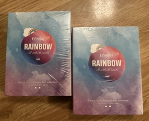 Set 2 Regenbogenwolke Badebombe für Kinder, 2 - 4 extra große handgefertigte Badebomben - Bild 1 von 7