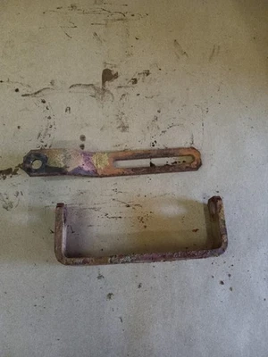 Vintage OEM Ford 600 Tractor Original 134 Gas engine Generator brackets - Image 1 of 4