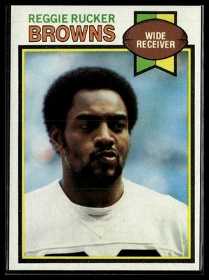 Reggie Rucker 1979 Topps Cream Colored Back Set-Break #268 Cleveland Browns - Image 1 of 2