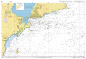 1502 Enfoques exteriores Banda Qingdao China Mar Amarillo Mapa Carta Almirantazgo Marítimo - Imagen 1 de 6