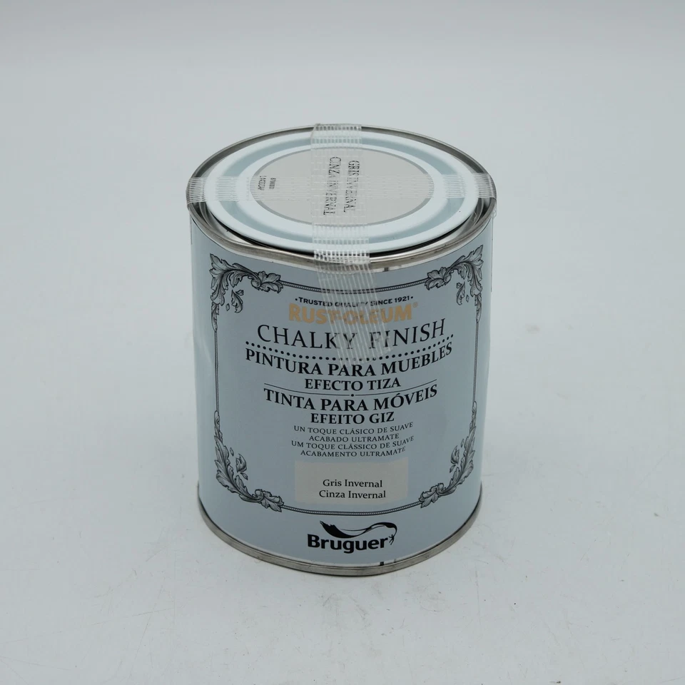 Rust-Oleum Bruguer Kreide-Finish Möbelfarbe Wintergrau 750 ml - Bild 1 von 1
