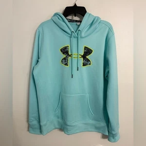 JP Under Armour türkisfarbenes Kapuzenpullover Größe Large - Bild 1 von 4
