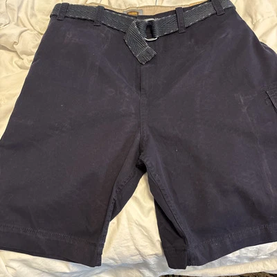 Foundry Shorts Sz 54 Navy Blue Cotton Cargo Pockets Big and Tall Men’s NWT - Image 1 of 4
