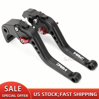 Palancas de embrague de freno cortas CNC para Honda CBR1000RR 2004-2007 CB1000R 2008-2016 Foto 1 de 4