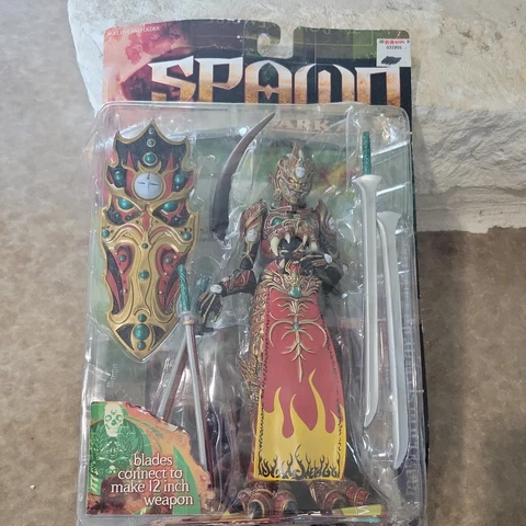 Vintage 1999 McFarlane Toys Spawn The Dark Ages Mandarin Spawn Figure New READ Cover