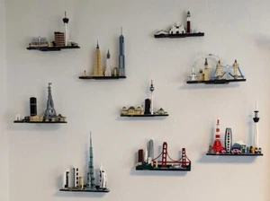 Wall Mounts for LEGO Architecture Skylines - Zdjęcie 1 z 4