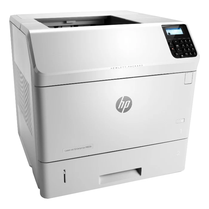 HP LaserJet Enterprise M606DN E6B72A Schwarz/Weiß Laserdrucker DIN A4 Netzwerk - Bild 1 von 1