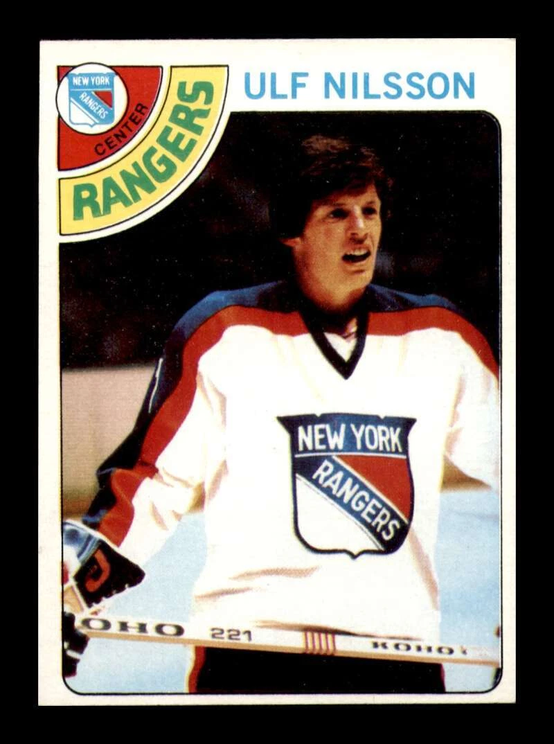 1978-79 Topps Ulf Nilsson #255 New York Rangers NM OR BETTER