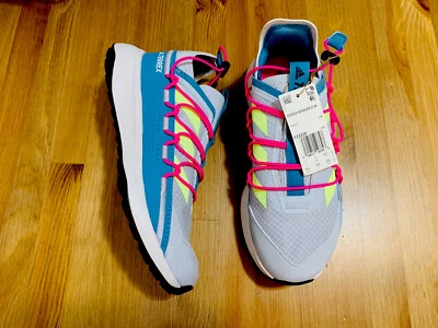 Adidas Terrex Voyager 21 Senderismo Zapatos Atléticos Azul Rosa FZ2229 NUEVO SIN CAJA Talla 8.5 Foto 1 de 4
