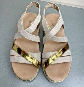 Sandalias de plataforma Vionic Kellyn para mujer con cuña talla 9 con tiras - Imagen 1 de 16
