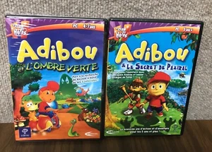 Adibou PC CD-ROM French Game Lot (2) et L'ombre Verte & Le Secret De Paziral NEW - Picture 1 of 5