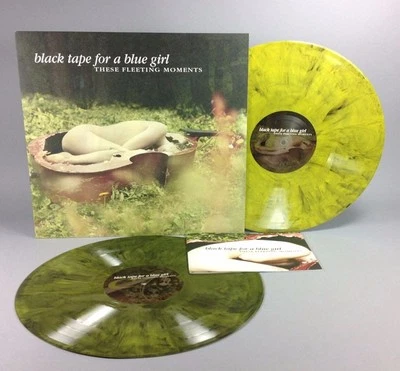 Black Tape For A Blue Girl: These Fleeting Moments 2LP. David Lynch was a fan! - Image 1 of 2