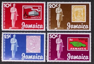 Jamaica 1979 #457-60 Sir Rowland Hill como nuevo NH (lote #T1763) - Imagen 1 de 1