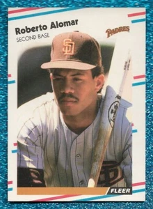1988 actualización Fleer brillante #u122 novato Roberto Alomar radiocontrol casi nuevo o mejores padres de la corte - Imagen 1 de 1