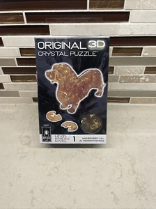 Original 3D Crystal Puzzle - Dachshund Bepuzzled - Picture 1 of 6