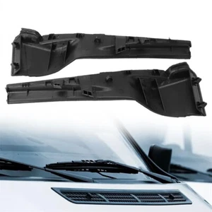 1Pair Car Front Wiper Side Cowl Extension Trim Cover For 2015-2017 Nissan Murano - Foto 1 di 6