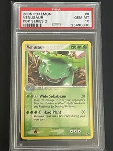 VENUSAUR 6/17 POP SERIES 2 PSA 10 POKEMON CARD - Picture 1 of 2