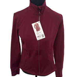 Chaqueta para mujer Member’s Mark pequeña extra cálida que absorbe la humedad en Burdeos - Imagen 1 de 12