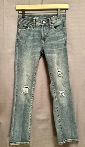 Gap Denim Slim Distressed Medium Washed Boys Size 10 - Picture 1 of 4