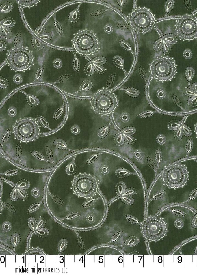 Fat Quarter Michael Miller’s Bohemian Rhapsody 100% Cotton Fabric - Image 1 of 1