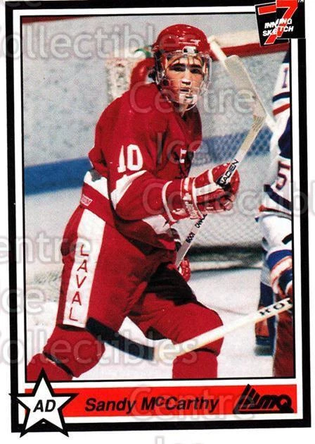 1990-91 7th Inning Sketch QMJHL #54 Sandy McCarthy - Image 1 of 1