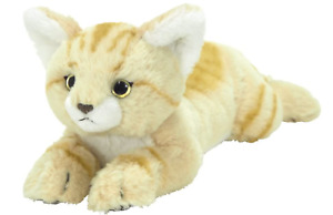 Sun Lemon Knee Sand Cat Plush Toy Doll S Size 40 cm Light Brown Japan NEW