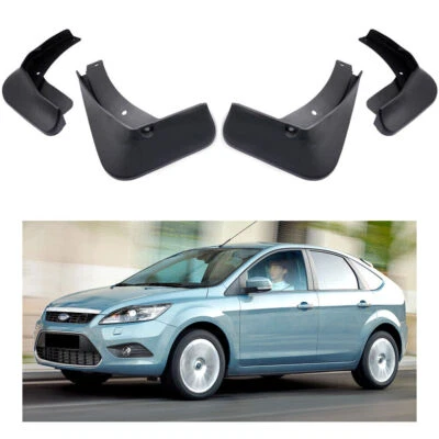 4x guardabarros guardabarros guardabarros guardabarros para Ford Focus Hatchback 2008-2010 Foto 1 de 4