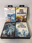 Lot de 4 jeux Sega Master System PAS DE MANUEL jeux vintage et rétro (LIRE DESCRIP.)