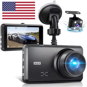 Dash Cam Car 1080P Front/Rear Dual Lens Video Recorder Camera DVR High Quality - Picture 1 of 12
