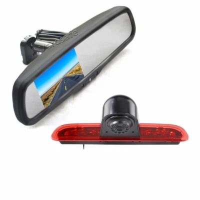 Reverse Camera & Replacement Rear View Mirror Monitor for Toyota Hiace 2005-2018 - Image 1 of 4