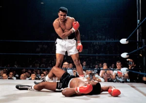 Poster arrotolato Muhammed Ali 24x36 pollici - Foto 1 di 1