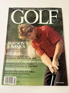 GOLF MAGAZINE JANUARY 1980 14150 VOL. 22 No. 1 WATSON'S 5 BASICS TOM WATSON - Picture 1 of 19