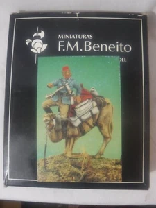 FM Beneito Miniatures Jartum, 1885 Uomo e Cammello 75mm Metallo Bianco MB - Foto 1 di 6